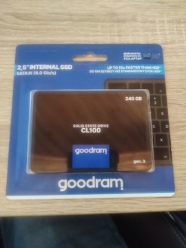 Dysk SSD Goodram 240GB 2,5" Nowy