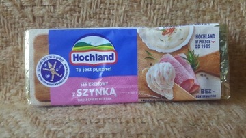 Hochland - ser kremowy topiony z szynką 90 g