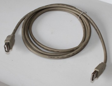 Certyfikowany przedłużacz USB2.0 1.8m 24+28AWG