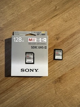 Karta pamięci Sony SDXC 128GB 277/150 mb/s