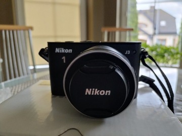 Aparat bezlusterkowy Nikon J3 + obiektyw 10-30 mm