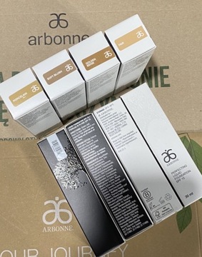 Arbonne Kryjący Podkład w płynie Alabaster 30ml