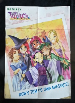 Plakat czarodziejki Witch A1 bardzo duży