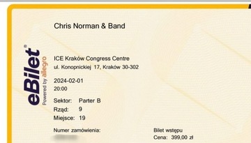 Bilety Chris Norman