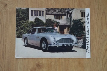 Aston Martin DB5 prospekt katalog 1965