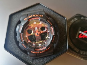 ZEGAREK CASIO G-SHOCK GA 100 BR