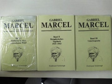 Gabriel Marcel, Werkauswahl t. 1-3 Schöningh