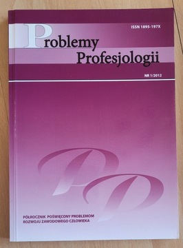 Problemy Profesjologii 1/2012