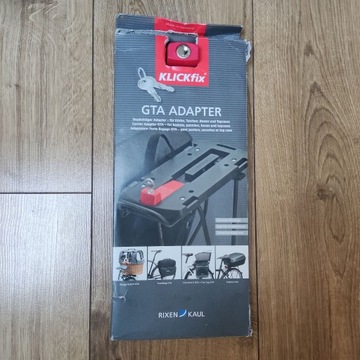 Adapter na bagażnik KlickFix GTA Carrier + płytka
