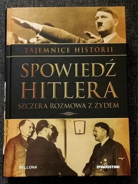 Spowiedź Hitlera książka Stan idealny prezent 