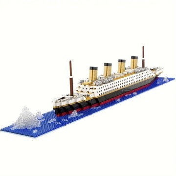 Titanic z kolcków zestaw 1878 części