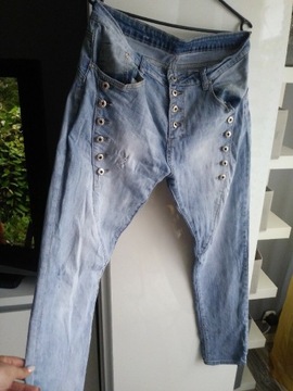 Spodnie jeansowe l/xl