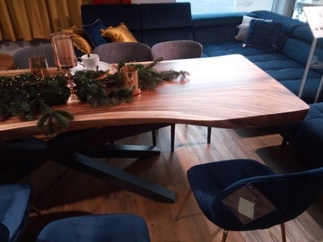 stół loft nowoczesny drewno suar