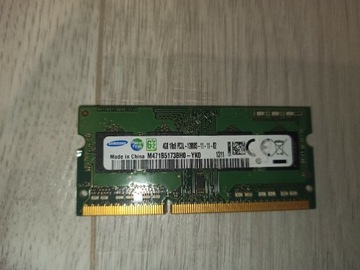 Pamięć RAM DDR3 SAMSUNG 4GB 1600MHz