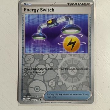 Karta pokemon Energy Switch 