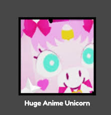 Huge Anime Unicorn w grze pet simulator 99