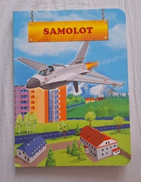 Książeczka dla dzieci, SAMOLOT, Katarzyna Campbell