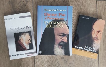 3 książki o Ojcu Pio