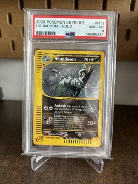 Karta Pokemon - Houndoom Skyridge PSA8