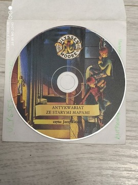Antykwariat ze starymi CD płyta