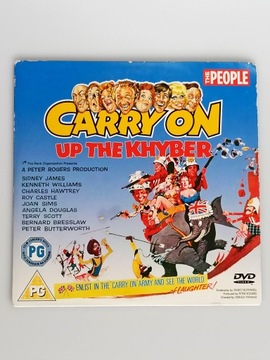 Carry On Up the Khyber komedia brytyjska film DVD