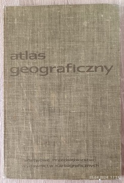 ATLAS GEOGRAFICZNY 1971
