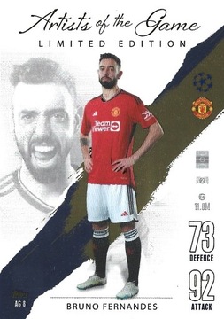 TOPPS MATCH ATTAX 2023/2024 FERNANDES LIMITED AG8