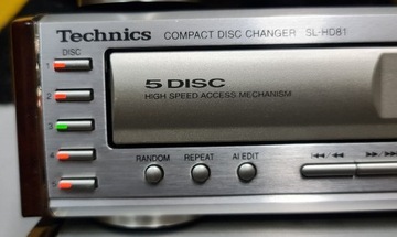 Technics Compact Disc Player SL-HD81 . sprawna