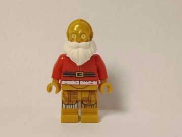 Lego figurka Star Wars C-3PO Mikołaj Santa sw0680