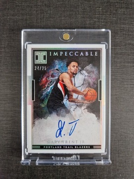 2018-19 Gary Trent Jr Impeccable Rookie /25