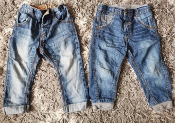 spodnie jeansowe George, NEXT 12-18 msc