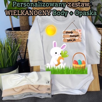 Personalizowany Zestaw Body+Opaska