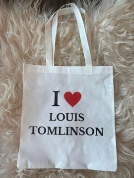 torba tote bag i love Louis Tomlinson serce h