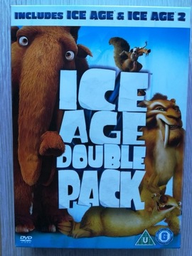 Ice Age Epoka Lodowcowa 2 filmy na DVD 