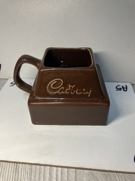 kubek brącowy ceramiczny do czekolady CADBURY mug