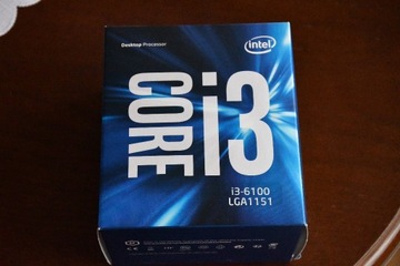 Procesor Intel i3-6100 2 x 3,7 GHz 6gen LGA1151