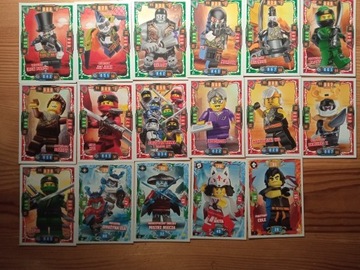  Karty z postaciami LEGO ninjago