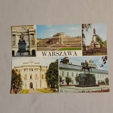Pocztówka Warszawa, KAW, 1979.