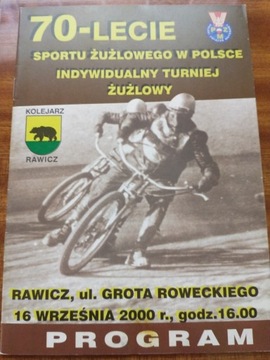 Indywidualny Turniej Żużlowy 70 -lecia Rawicz 2000
