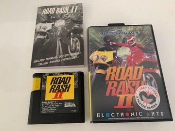 Sega Mega Drive Road Rash 2 II Gra Kartridż 