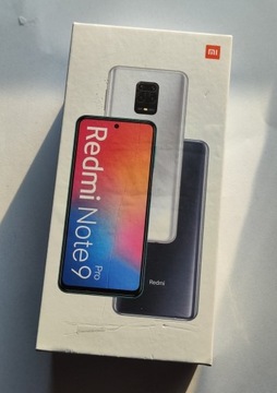 Pudełko Xiaomi Redmi Note 9 Pro 