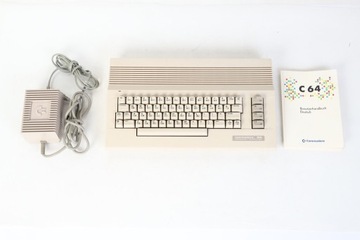 komputer Commodore 64 + zasilacz + książka
