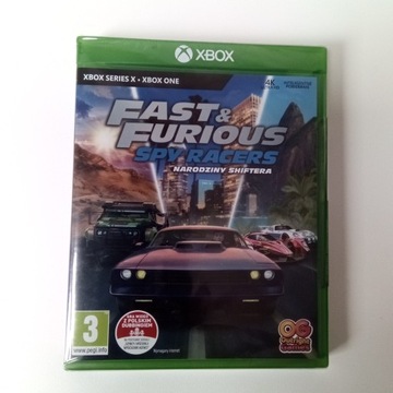 Fast & Furious SH1FT3R Spy Racers PL XBOX FOLIA