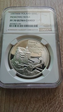 20zł.1997r.Zamek w Pieskowej Skale.NGC PF70