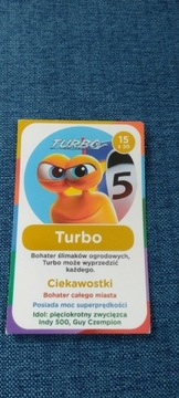 Karta DreamWorks 15z20 Turbo - Turbo