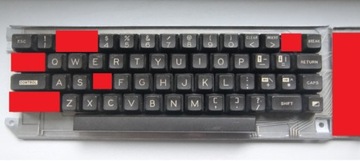 Atari 800XL klawiatura klawisz części