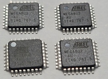 mikrokontroler Atmel ATmega8U2 USB Microchip TQFP