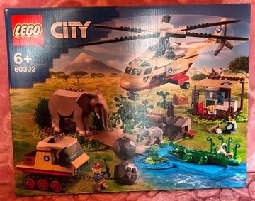 LEGO 60302 City - Na ratunek dzikim zwierzętom