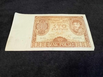 100 Złotych Polskich Bilety Banku Polskiego