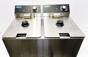 Frytownica 2-komorowa 2x8 l Maxima electric fryer